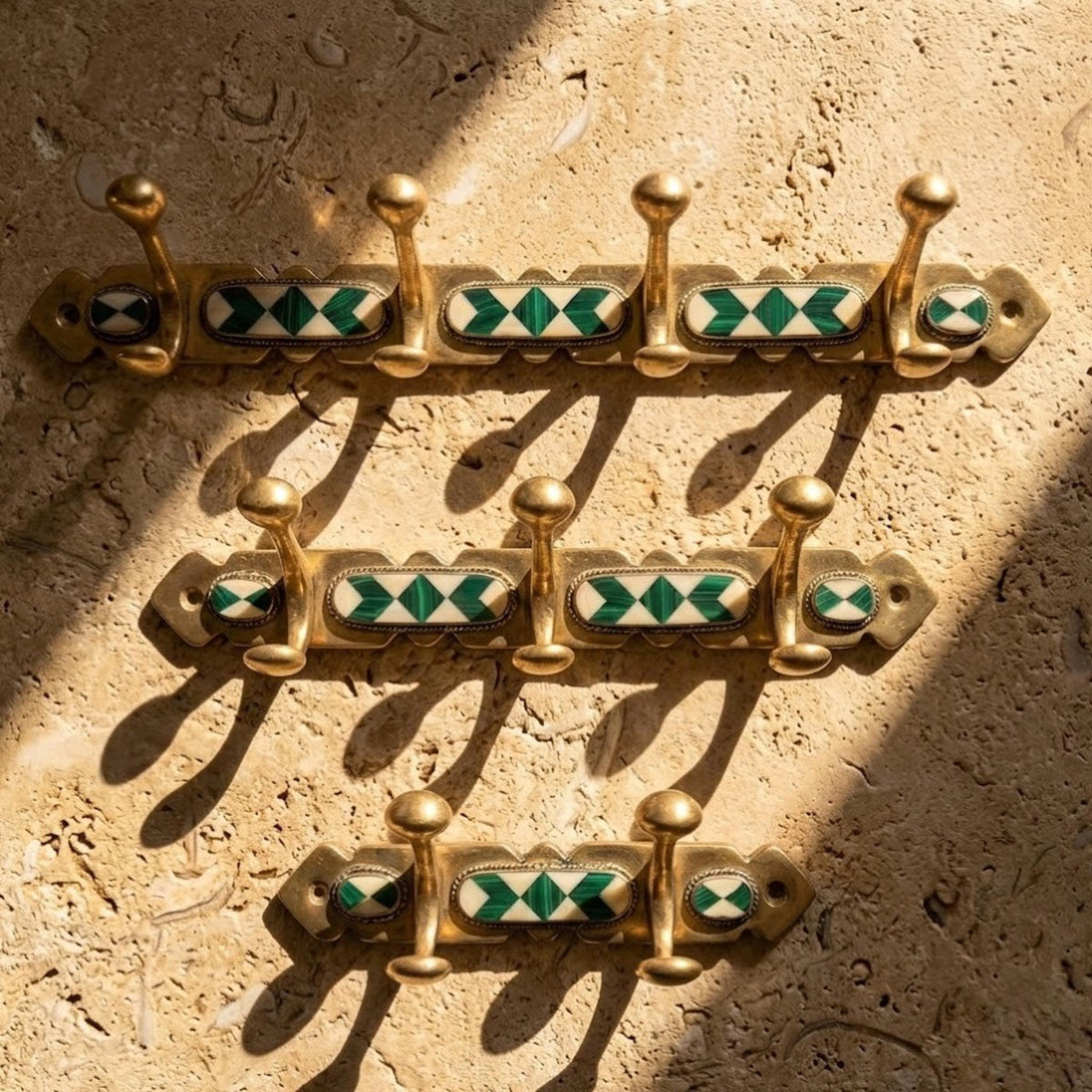 The Riad hook rack, hook close-up